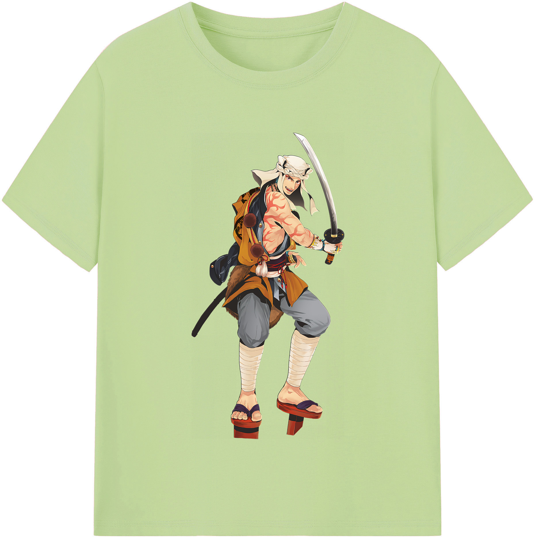 （画像用） 刀剣乱舞 Touken Ranbu 綿100％半袖Tシャツ（フロントプリント）